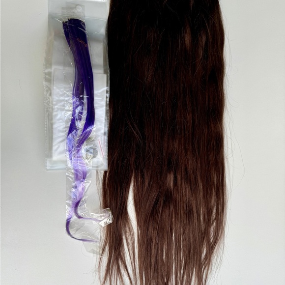 200g 27” U Shape Hair Extensions Remy Never Worn #4 - Picture 3 of 6